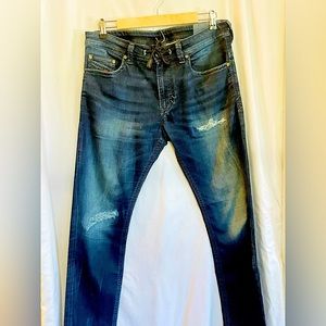 Diesel size 30 drawstring jeans